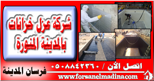 شركة عزل خزانات بالمدينة المنورة