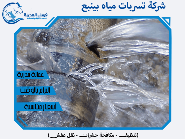 شركة تسربات مياه بينبع
