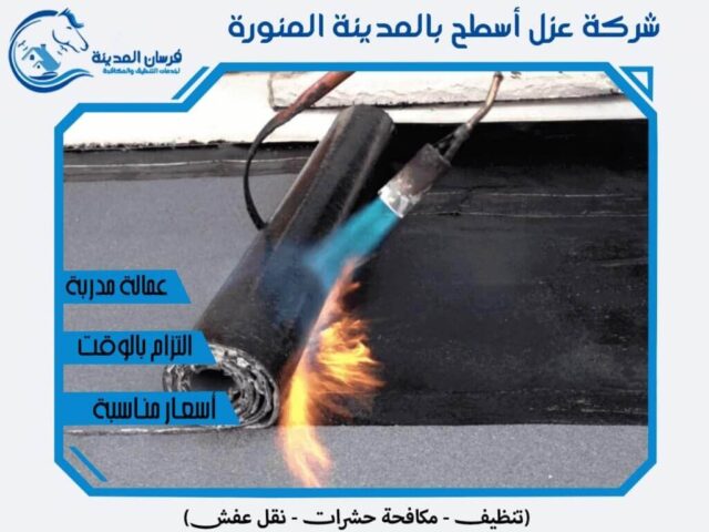 شركة عزل أسطح بالمدينة المنورة