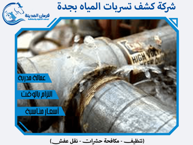 شركة كشف تسربات المياه بجدة